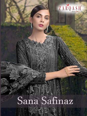 Sana Safinaz By Zarqash Designer Pakistani Salwar Kameez Collection